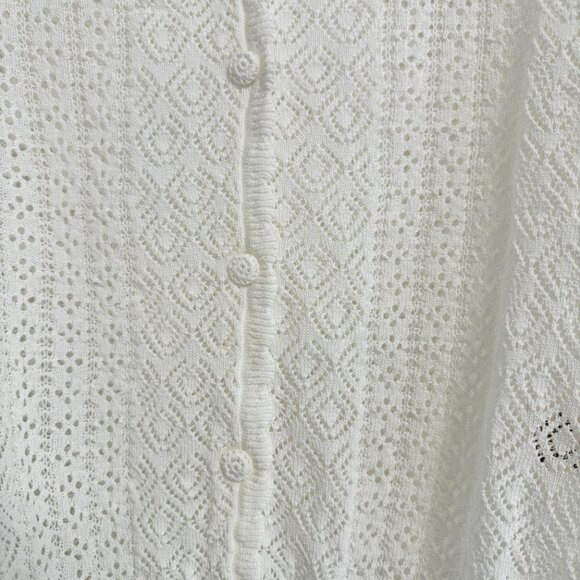 DOEN Diane Cardigan - Ivory - Picture 7 of 12